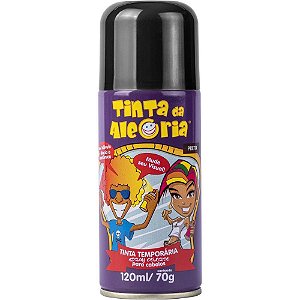 Pinta Cabelo 120ML Preta - Caixa com 24 Unidades