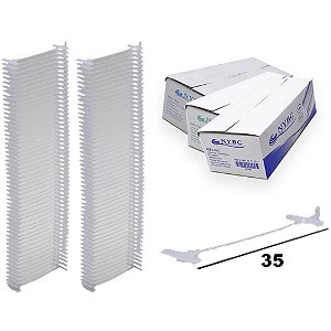 Pino Plástico TAG 35MM - Caixa com 5000 Unidades