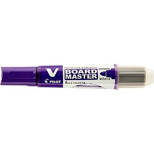 Pincel Quadro Branco WBMA-VBM Recarregável Violeta Caixa com 12 Unidades