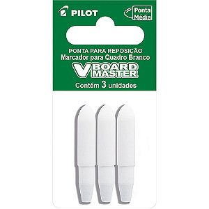 Pincel Quadro Branco Acessório WBTIP-VBM-M Ponta Blister com 03