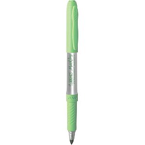 Pincel Marcador Permanente BIC Marking 1.1MM Verde Pastel - Caixa com 10 Unidades