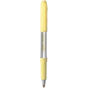 Pincel Marcador Permanente BIC Marking 1.1MM Amarelo Pastel - Caixa com 10