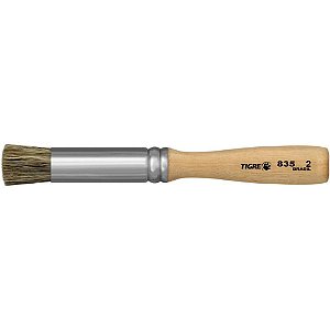 Pincel Artesanal Broxinha 835 N°02 Natural