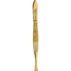 Pinça Depilatória GOLD Ponta Reta