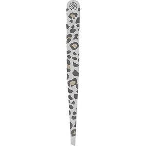 Pinça Depilatória étnica INOX Ponta Diagonal ONÇA