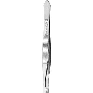 Pinça Depilatória Classic Longa AÇO INOX Preta