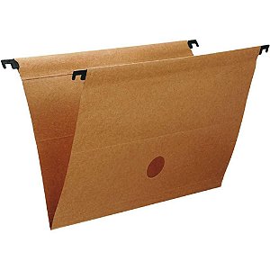 Pasta Suspensa Dellokraft Haste Plástica - Pacote com 50