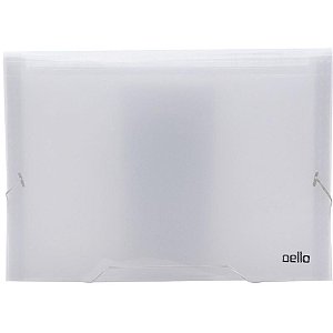 Pasta Sanfonada Plástica A4 com 31 Divisórias Cristal - PP