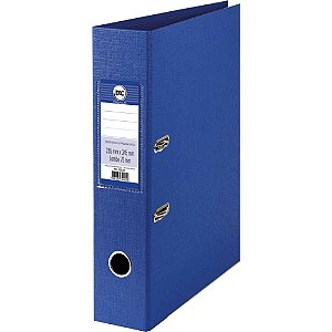 Pasta Registradora Ofício Larga Azul Premium