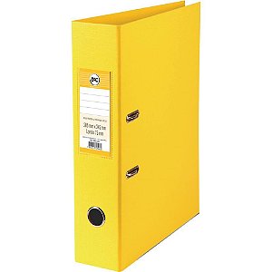 Pasta Registradora Ofício Larga Amarela Premium