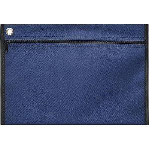 Pasta Malote NYLON 35X25 CM Horizontal Preta Pacote com 3