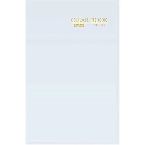 Pasta Catálogo Clearbook Cristal com 50 Envelopes