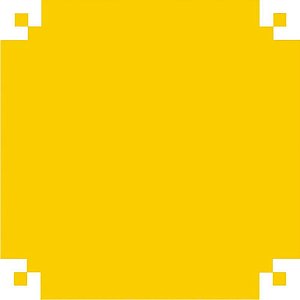 Papel Verniz Espelho 50X60 Amarelo - Pacote com 40 Unidades
