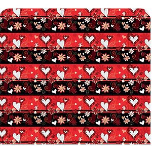 Papel de Presente KIT-209A 66X96CM com Glitter - 6 Modelos Sortidos (pacote com 25 Folhas)