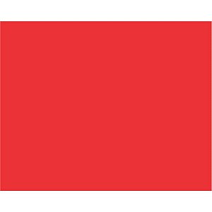 Papel de Presente Bobina Couchê Vermelho 60CM X 100M