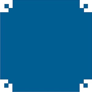 Papel Presente Bobina Couchê 60CM Azul MOD00 - 100 Metros