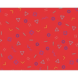 Papel Presente Bobina Couchê 60CM MOD 176 Desenhos - 100M