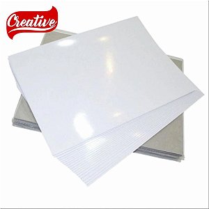 Papel para Impressão A4 Couchê Adesivo PCT com 30