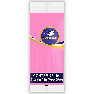 Papel para Bala Rsclaro 90X220MM 1 Franja 48F