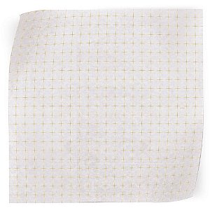 Papel Manteiga Decorado GRID Ouro 45X70CM PCT com 20