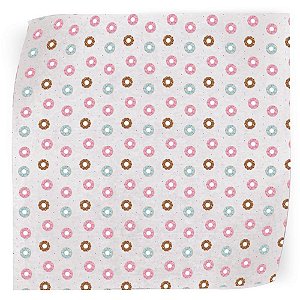 Papel Manteiga Decorado Donuts 45X70CM PCT com 20