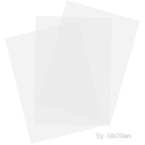 Papel Manteiga 35G 500X700MM – Pacote com 100 Folhas
