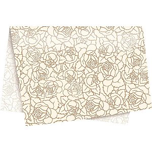 Papel Folha de Seda Decorado Gabriella 49X69CM 20G - Pacote com 50 Unidades