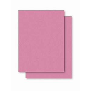 Papel Cartolina Rosa Escolar 50X66CM - 140G, Pacote com 100 Folhas