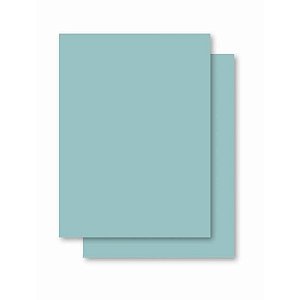 Papel Cartolina Azul Escolar 50X66CM 140G Pacote com 100 Folhas