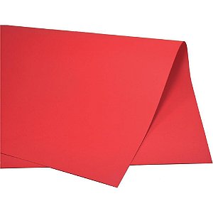 Papel Cartolina Dupla Face Color SET 48X66CM Vermelho PCT com 20