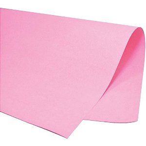 Papel Cartolina Dupla Face Color SET 48X66CM Rosa Claro - Pacote com 20