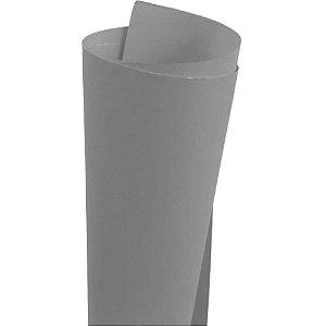 Papel Cartolina Dupla Face Color SET 47,5X66CM Cinza - Pacote com 20 Folhas
