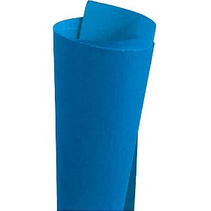Papel Cartolina Dupla Face Color SET 47,5X66CM Azul Royal Pacote com 20 Folhas