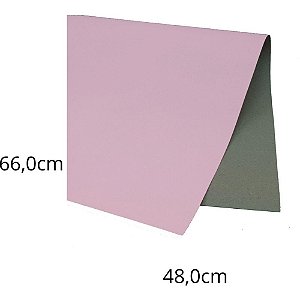 Papel Cartão Fosco 48X66CM 200G Rosa Claro - Pacote com 20 Unidades