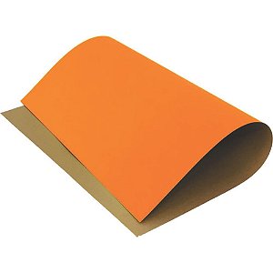 Papel Cartão Fosco 48X66CM 200G Laranja Pacote com 20
