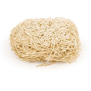 Palha para Decoração Palha de Madeira 50G Caixa com 12 Unidades