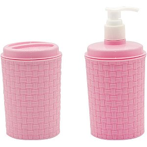 Organizador CONJ Porta ALG/SAB LIQ Rosa