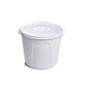 Organizador Caixa com ABAS 16L - Branco - 34X31X27 CM