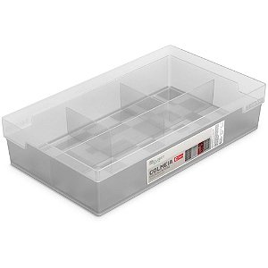 Organizador de Gaveta C80 Colmeia Cristal 35X20X7,5C