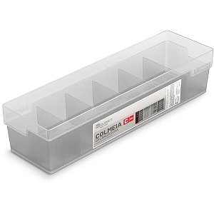 Organizador de Gaveta C50 Colméia Cristal 35X10X7,5C