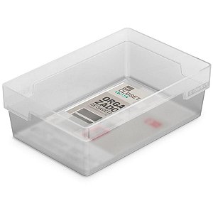 Organizador de Gaveta 020 Cristal 17X11,5X5,5CM