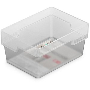 Organizador de Gaveta 010 Cristal 11,5X8,5X5,5CM