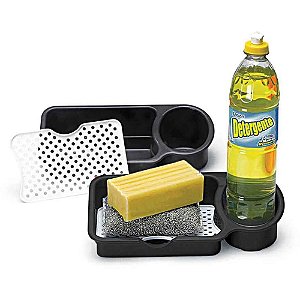 Organizador de Cozinha Porta Detergente com Telinha PT