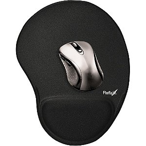 Mouse PAD Ergonômico com Apoio de Pulso 19X25CM - Preto