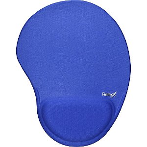 Mouse PAD Tecido Azul com Apoio 19X25CM