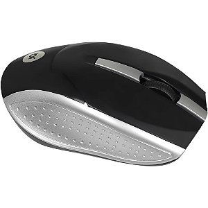 Mouse óptico USB 800DPI Cabo 1,3M PRETO/PRATA