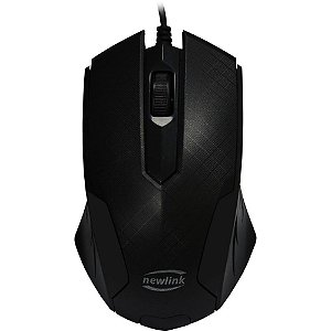 Mouse óptico USB 1000DPI GRID com Cabo de 1,5M