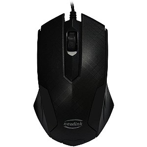 Mouse óptico USB 1000DPI GRID com Cabo de 1,5M