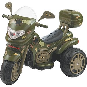 Moto Elétrica SPRINT Turbo Militar 12V com CAP