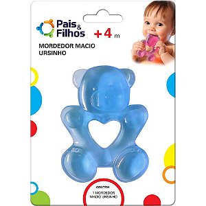 Mordedor Infantil Macio Ursinho Sortido